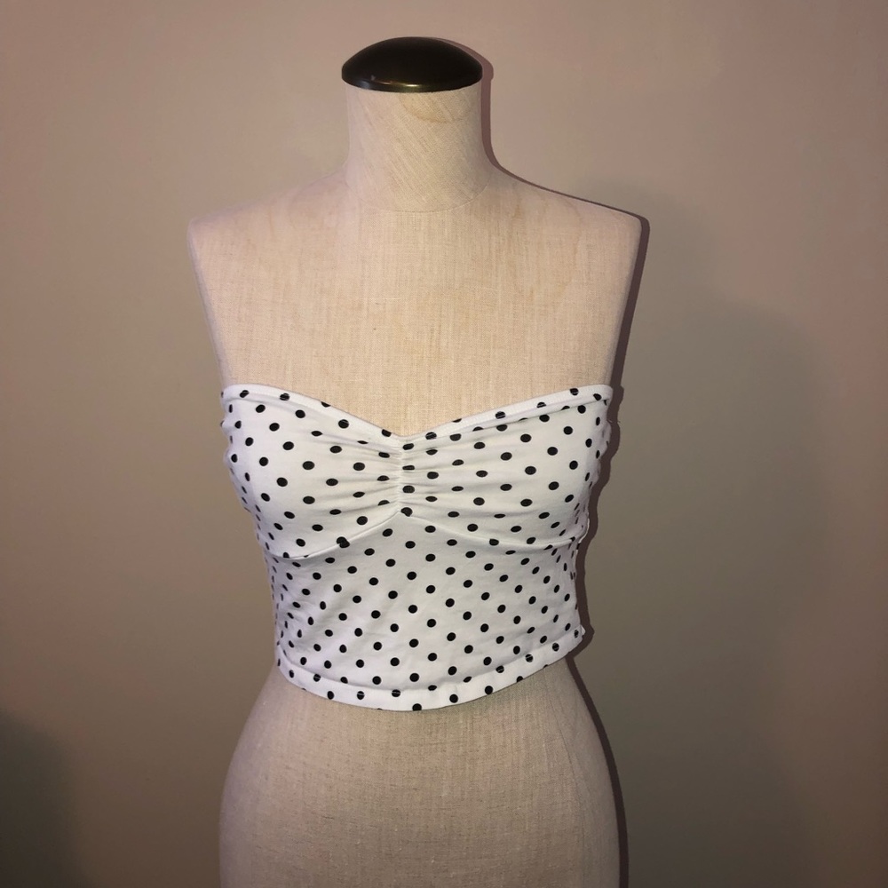 Polka dot Crop